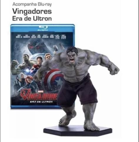 Savage Hulk Iron Studios 1/10 + Blu Ray Vingadores A Era de