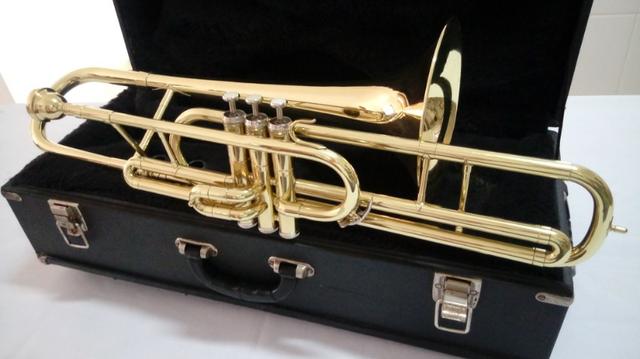 Trombone Curto Weril F610 - Laqueado - Zerado-Parcelo