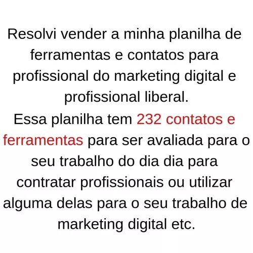 232 Ferramentas Perfeita Para Marketing Digital, Compre Já