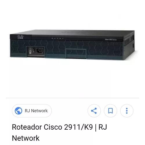Pacotão Com 4 Router Cisco 2911 E 5 Router Cisco 1905
