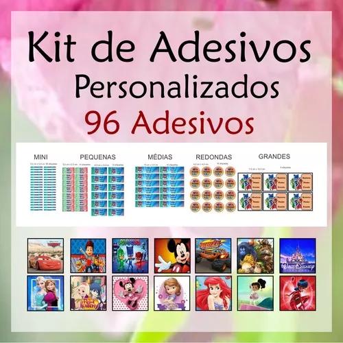 Produção De Kits De Adesivos / Etiquetas Personalizadas