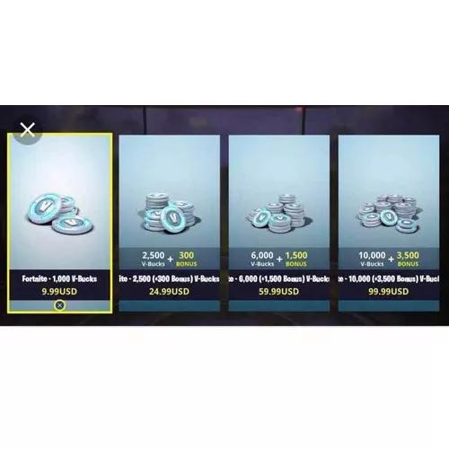 Vendo Vbucks Pro Ps4