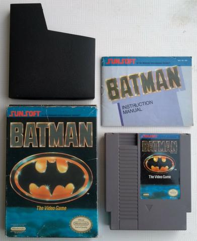 Batman Nes Nintendinho Original Completa Caixa+manual