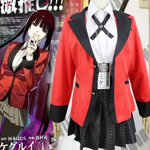 Cosplay Yumeko Jabami Frete Gratis