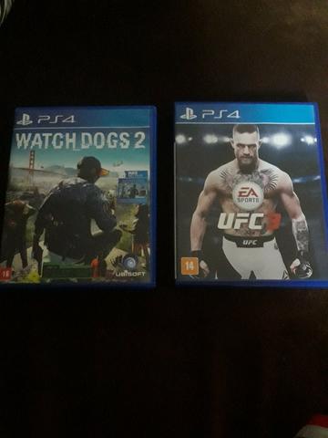 Dois jogos de ps4