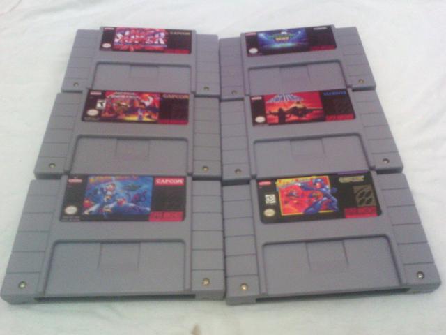 Mega Man X e 7 Super Nintendo / Snes