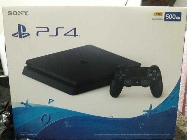 Playstation 4 Slim 500GB Lacrado 1 Ano de Garantia(Loja