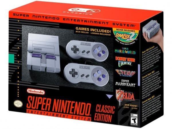 Super Nintendo Lançamento  Classic Editionml