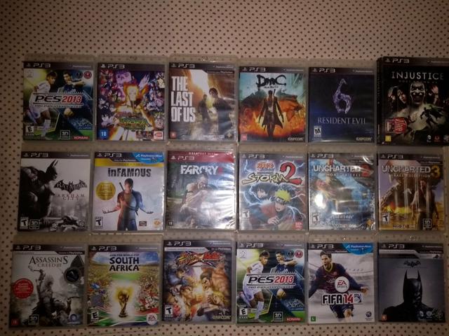 Vendo jogos PS3 ou troco todos os jogos por PSVITA