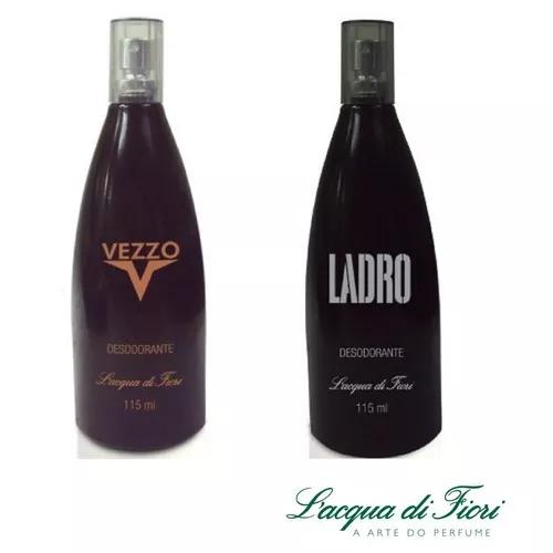 Vezzo Ladro - Desodorantes Líquidos 115ml Lacqua Di Fiori