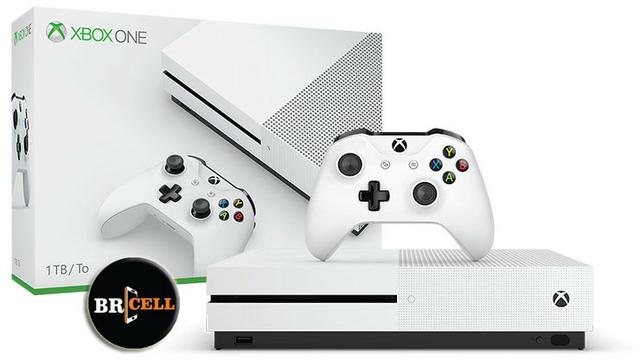 Xbox One S 1Tb 4k HDR a pronta entrega (Ac. todos Cartões)