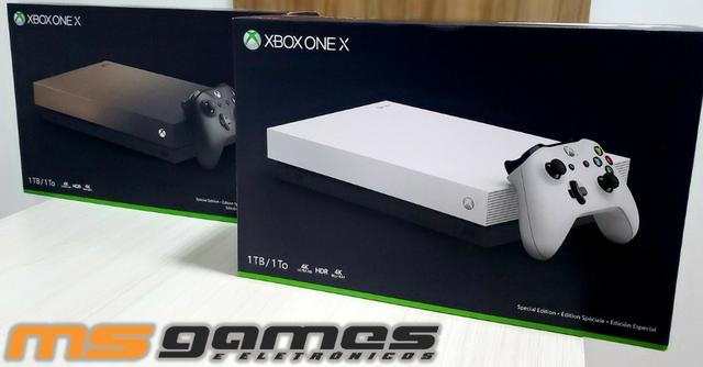 Xbox One X 4K Hdr HD 1TB Special Editon Lacrado Pronta