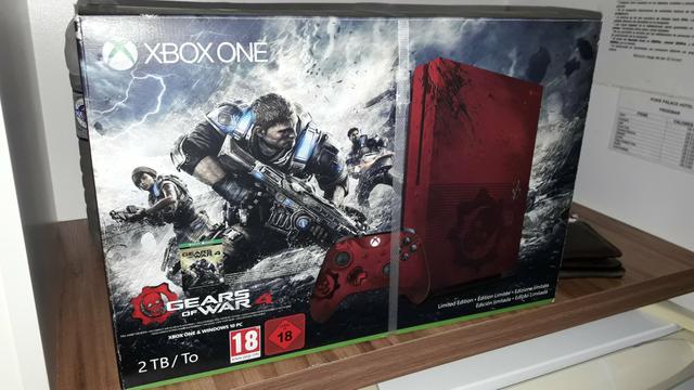 Xbox one 2 tb edição gears of war