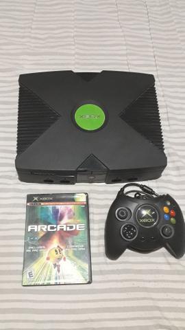 Xbox primeira geração impecável completo