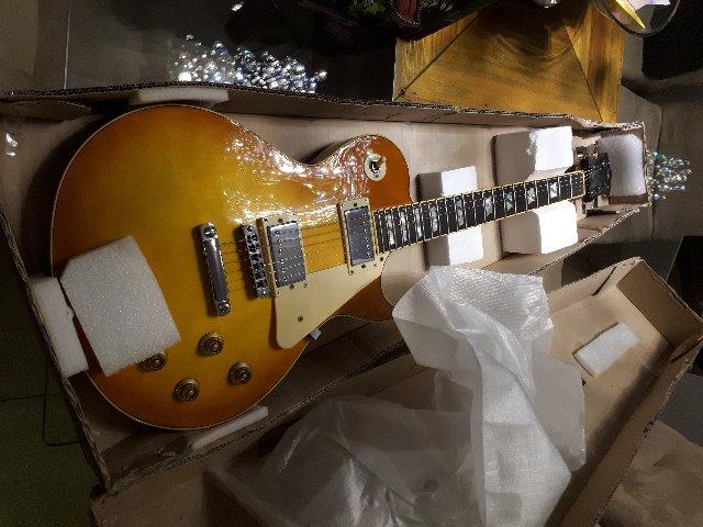 Guitarra Sx Les Paul Honey Burst 2 Humbucker (Regulada