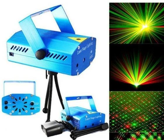 Mini Projetor Holográfico Laser Efeito Pontilhado Agitado