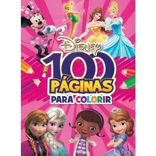100 Paginas Para Colorir - Disney - Meninas