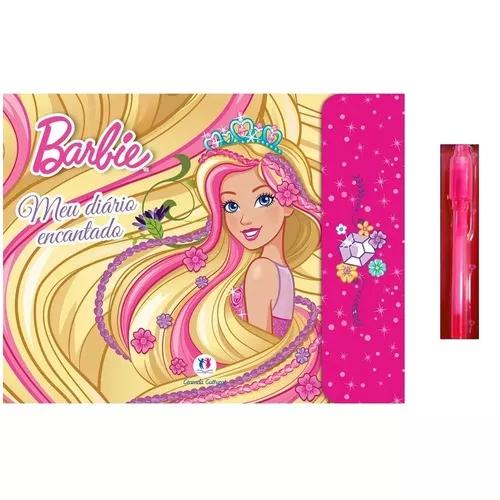 Barbie - Meu Diário Encantado Com Caneta Mágica
