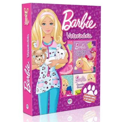 Barbie Veterinária - Com 6 Livros Cartonados