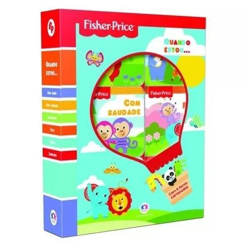 Box 6 Livros: Fisher-price - Quando Estou... (sentimentos)