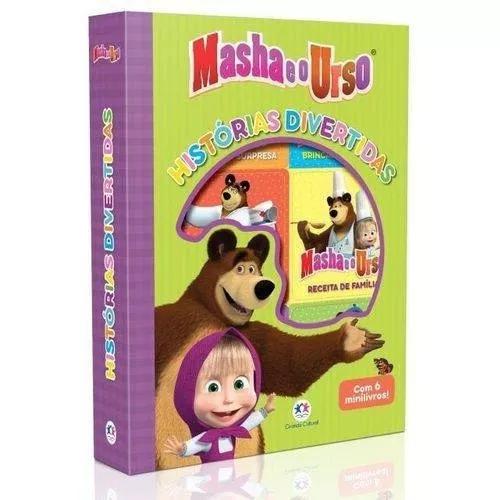 Box Com 6 Livros - Masha E O Urso Historias Divertidas