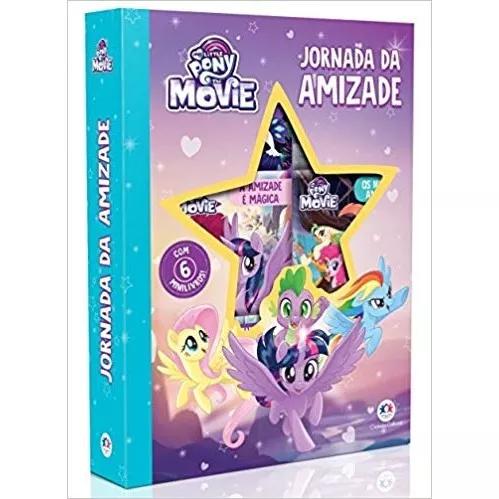 Box Com 6 Livros My Little Pony Movie Jornada Da Amizade