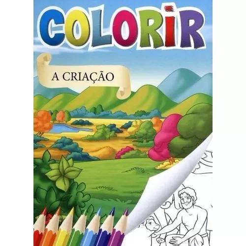 Colorir: As Mais Belas Histórias Da Bíblia - Kit C/8