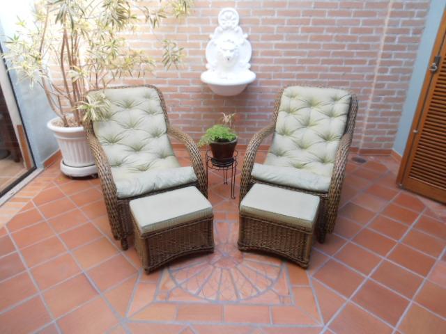 Conjunto de 2 poltronas para exteriores