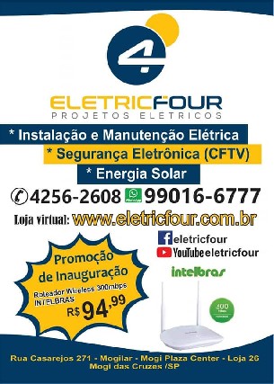 Eletricista residencial- comercial- predial