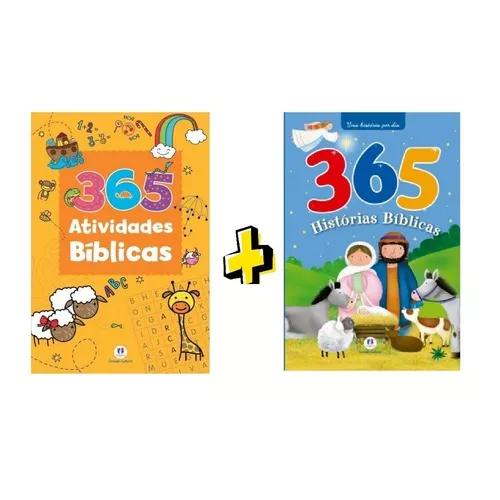 Kit 365 Historias Bíblicas + 365 Atividades Bíblicas