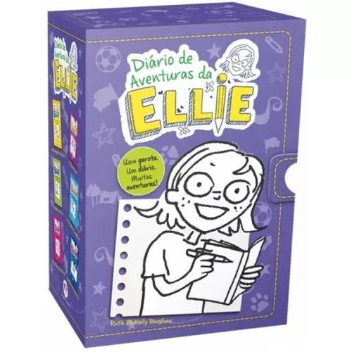 Livro Box Diario De Aventuras Da Ellie - Colecao Completa