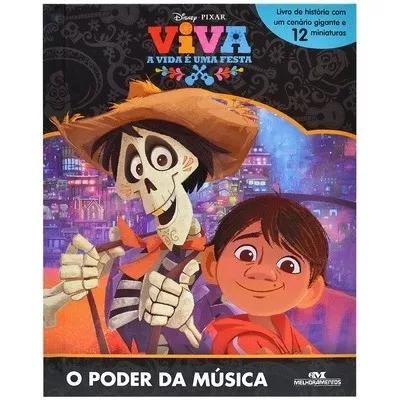 Livro Com 12 Miniaturas - Viva A Vida E Uma Festa O Poder Da