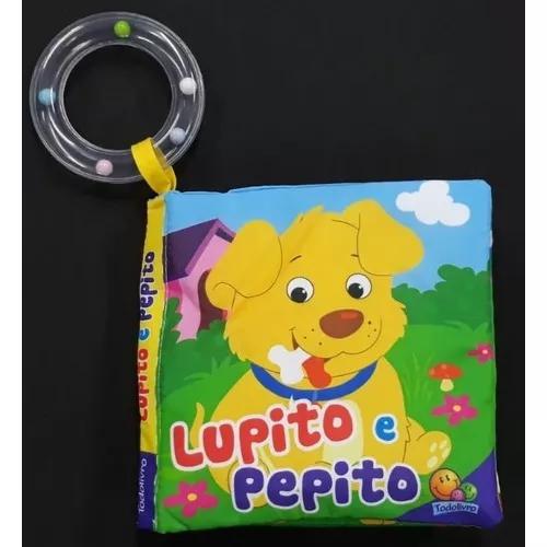 Livro De Pano Lupito E Pepito Primeiro Livro Do Bebê