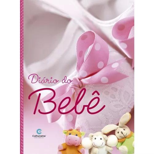 Livro Diario Do Bebe Rosa