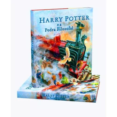 Livro Harry Potter E A Pedra Filosofal Ed Ilustrada Lacrado