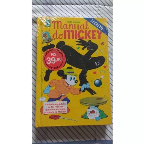 Livro Hq Manual Do Mickey Secreto Coleção Manuais Disney