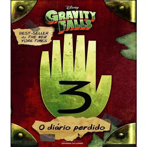 Livro O Diario Perdido De Gravity Falls Volume 03