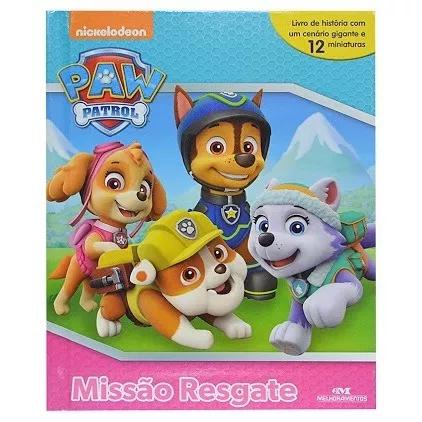 Miniaturas Patrulha Canina Missão Resgate C/ 12 Brinquedos