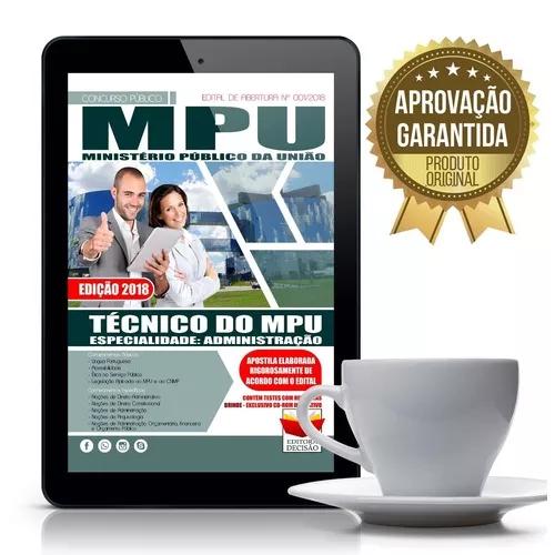 Apostila Mpu 2018 - Técnico Do Mpu - Administração 2018