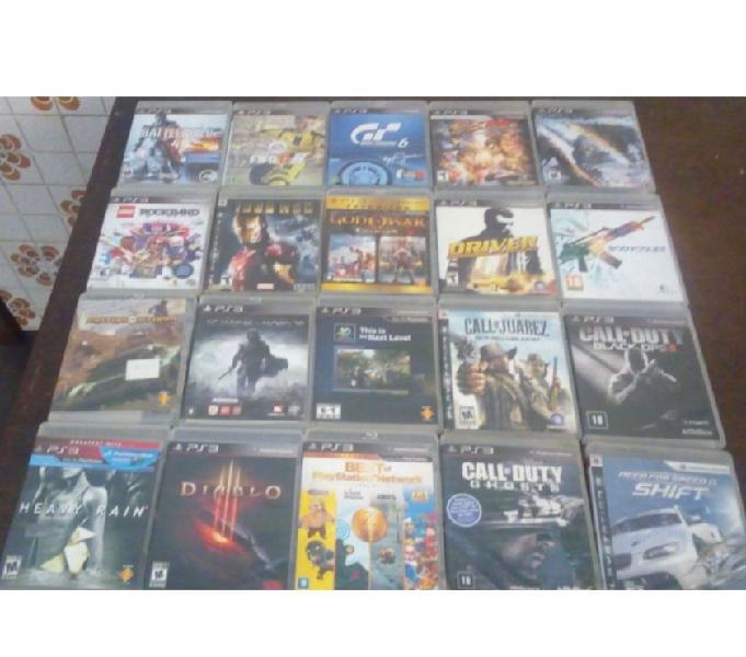 CADA JOGO DE PLAY STATION 3 POR R$30,00 OU 2 JOGOS POR