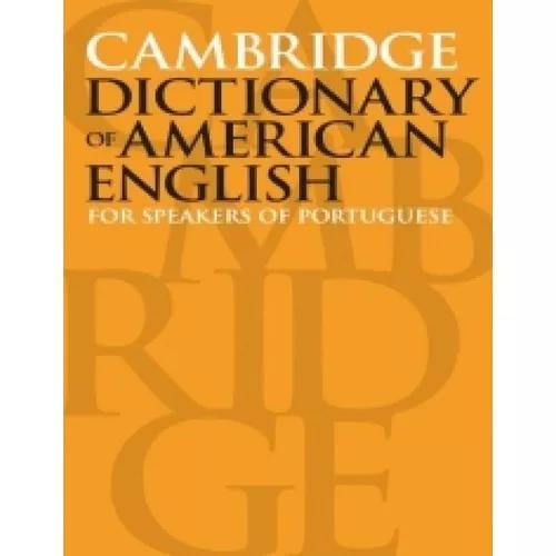 Cambridge Dictionary Of American English - Wmf Martins Fonte