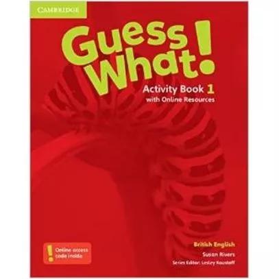 Guess What! 1 - Activity Book With Online Resources - Britis