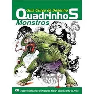 Guia Curso De Desenho- Quadrinhos: Monstros/on Lin