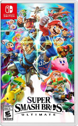 Novo Super Smash Bros Nintendo Switch Lacrado Loja de Games