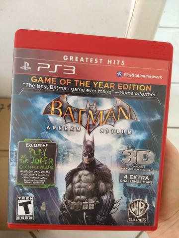 Vendo Batman Arkhan Asylum - PS3 - Original, em bom estado
