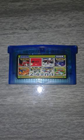 Vendo Cartucho com 24 jogos de gba e Ds