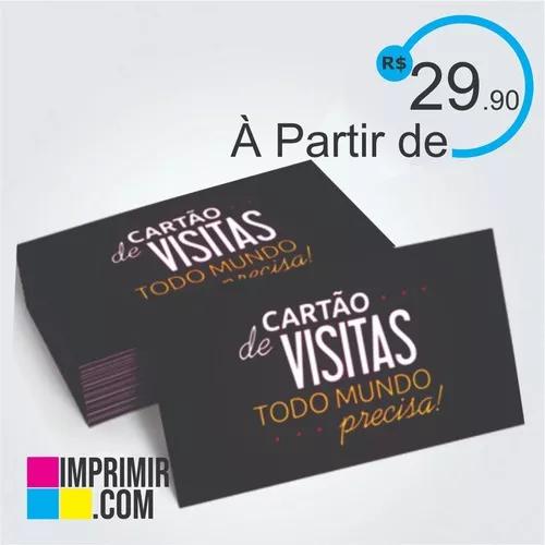 Cartoes De Visita A Partir De $29,00