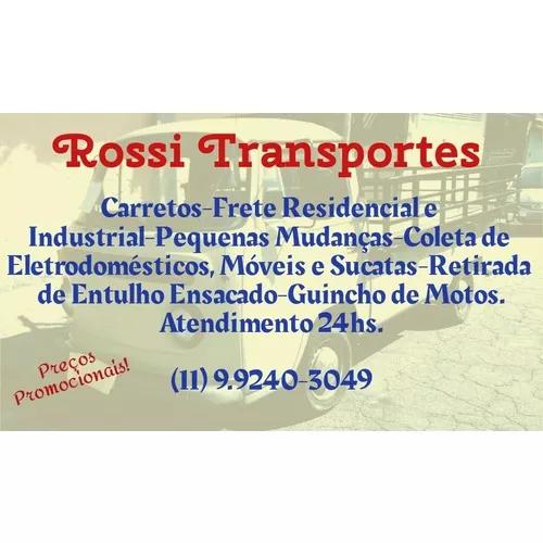 Rossi Transportes - Preços Promocionais!