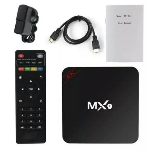 Tv box mx9 4k ultra hd 7.1 (NetFlix Youtube)