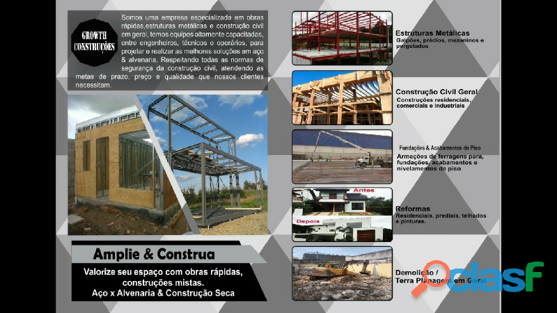 Estruturas Metálicas & Construção Civil